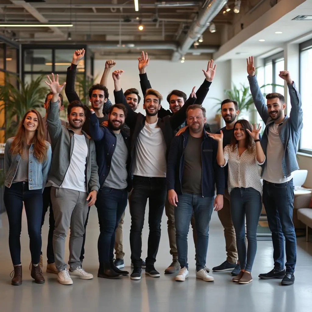 Equipo de Startup Tecnológica